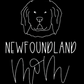 Newfoundland Mom or Custom Name - Vinyl Decal