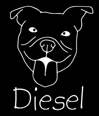 Pitbull Mom or Custom Name- Vinyl Decal