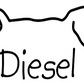 Pitbull Mom or Custom Name Ears - Vinyl Decal