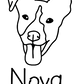 Pitsky Mom or Custom Name - Vinyl Decal