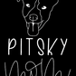 Pitsky Mom or Custom Name - Vinyl Decal
