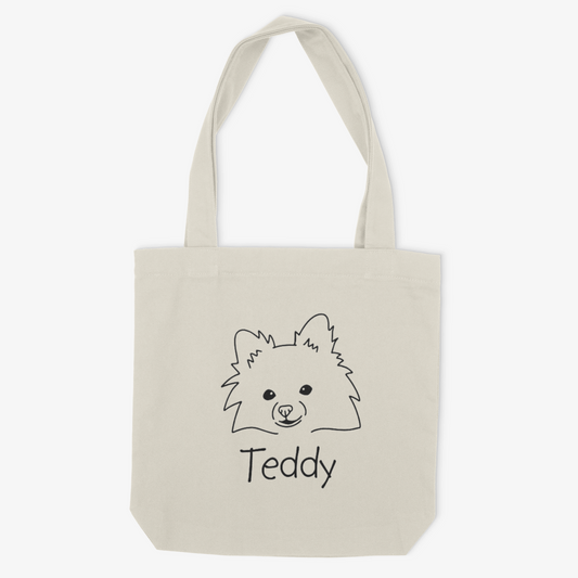 Pomeranian Mom or Custom Name - Tote