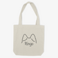 Pomsky Mom or Custom Name Ears - Tote