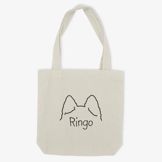 Pomsky Mom or Custom Name Ears - Tote