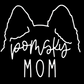 Pomsky Mom or Custom Name - Vinyl Decal