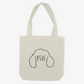 Poodle Mom or Custom Name Ears - Tote