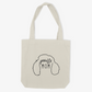 Poodle Mom or Custom Name Ears - Tote