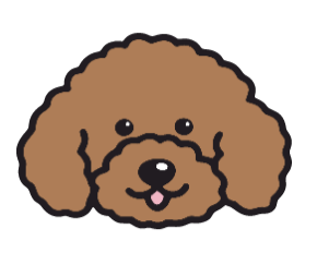 Poodle Sticker #2