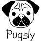 Pug Mom or Custom Name - Vinyl Decal
