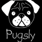 Pug Mom or Custom Name - Vinyl Decal