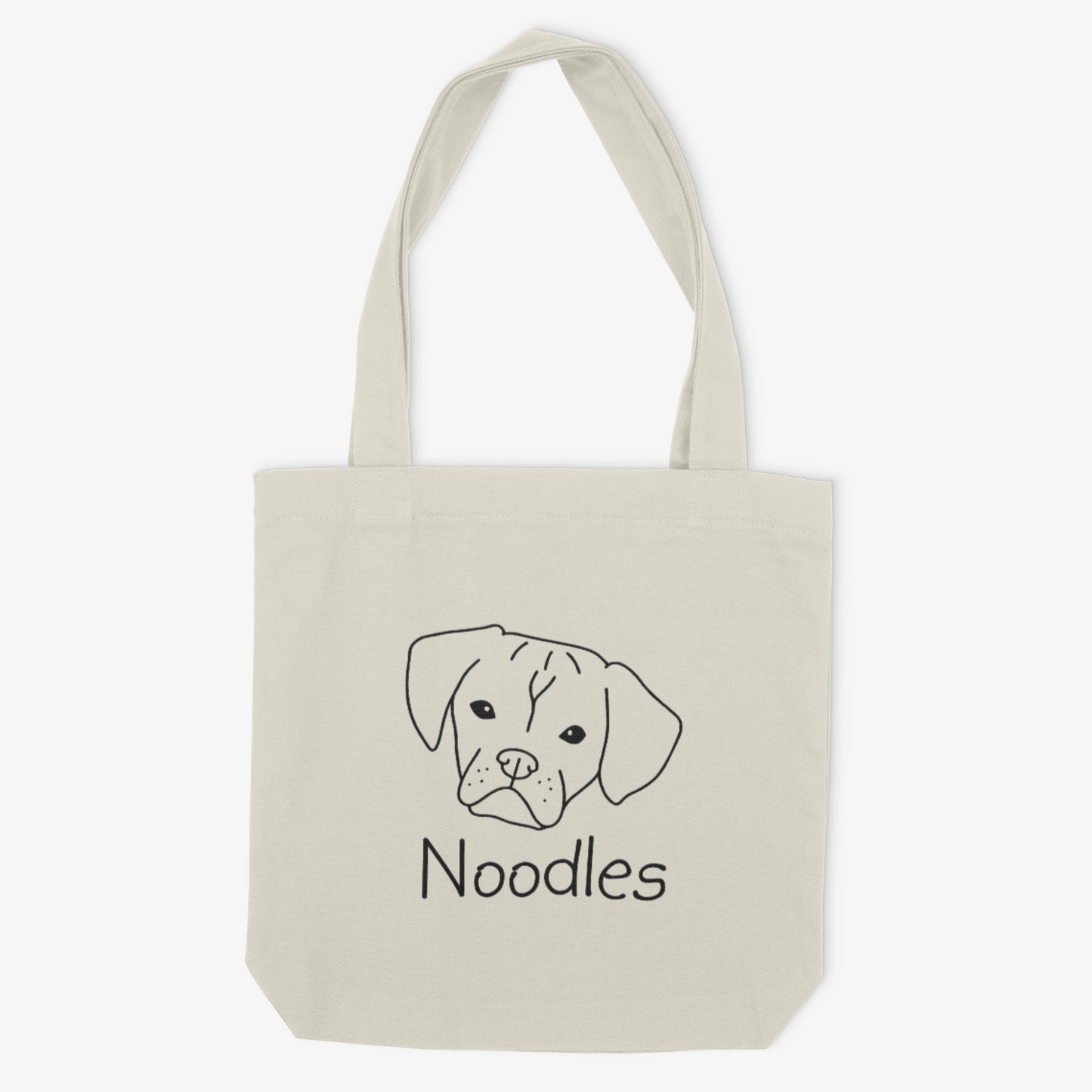 Puggle Mom or Custom Name - Tote