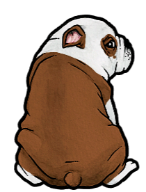 Bulldog - Sticker #2