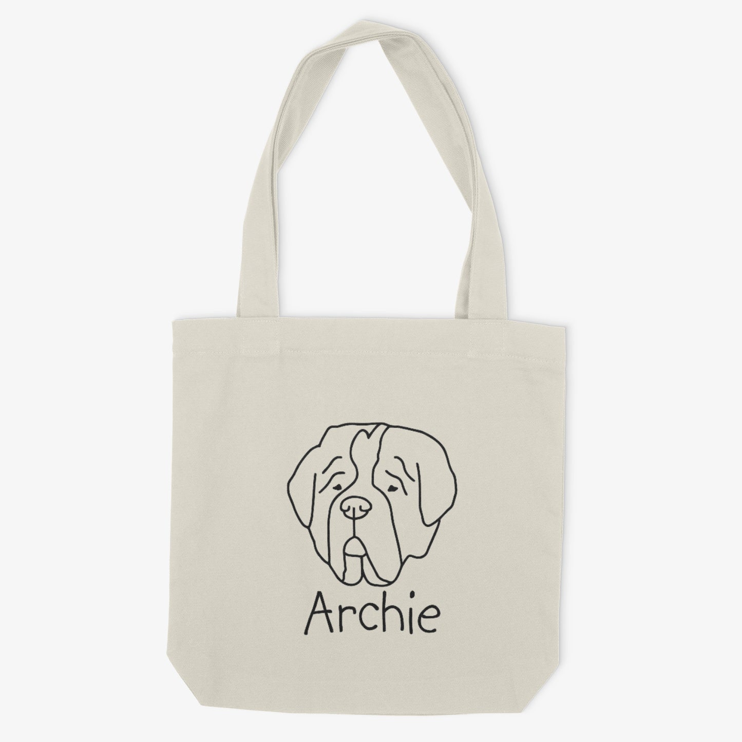 Saint Bernard Mom or Custom Name - Tote