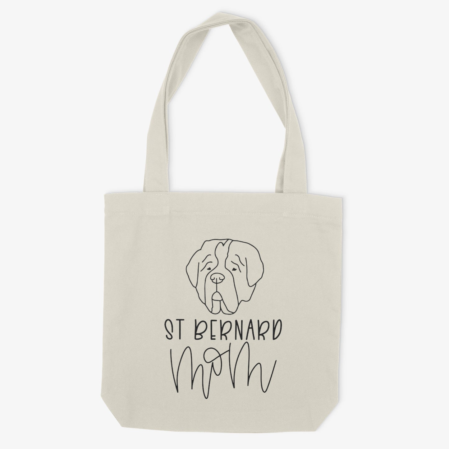 Saint Bernard Mom or Custom Name - Tote