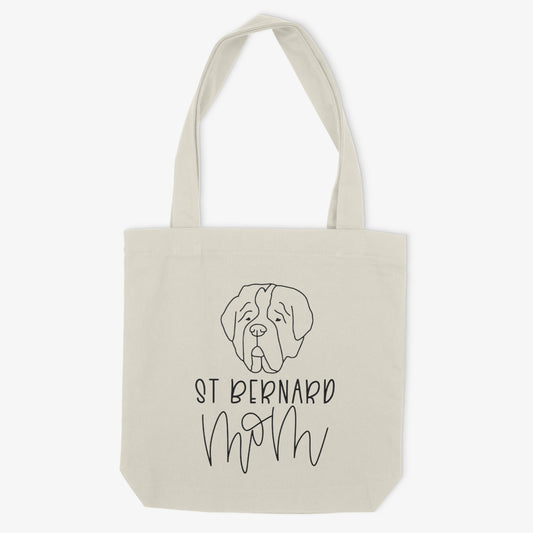 Saint Bernard Mom or Custom Name - Tote