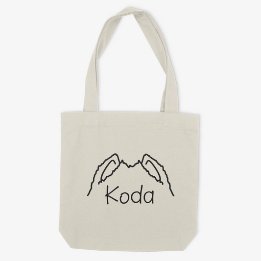 Samoyed Mom or Custom Name Ears - Tote