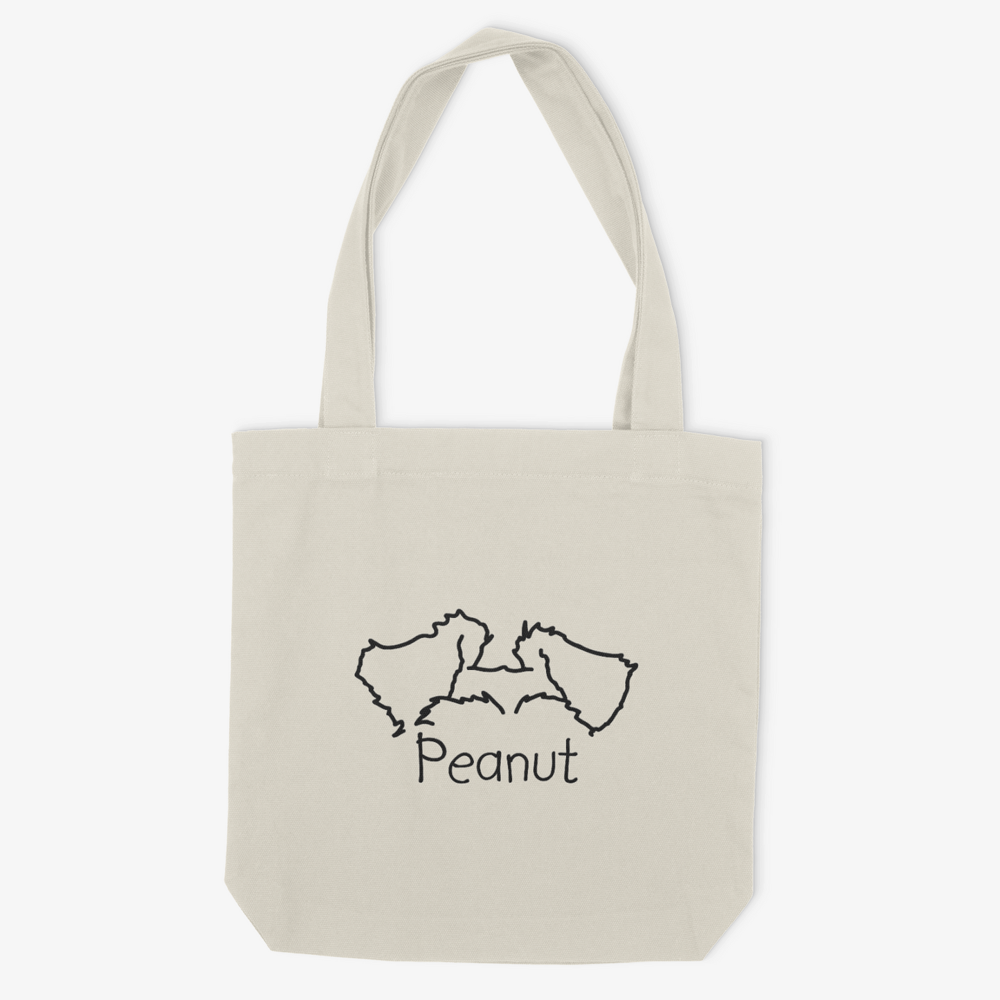 Schnauzer Mom or Custom Name Ears - Tote