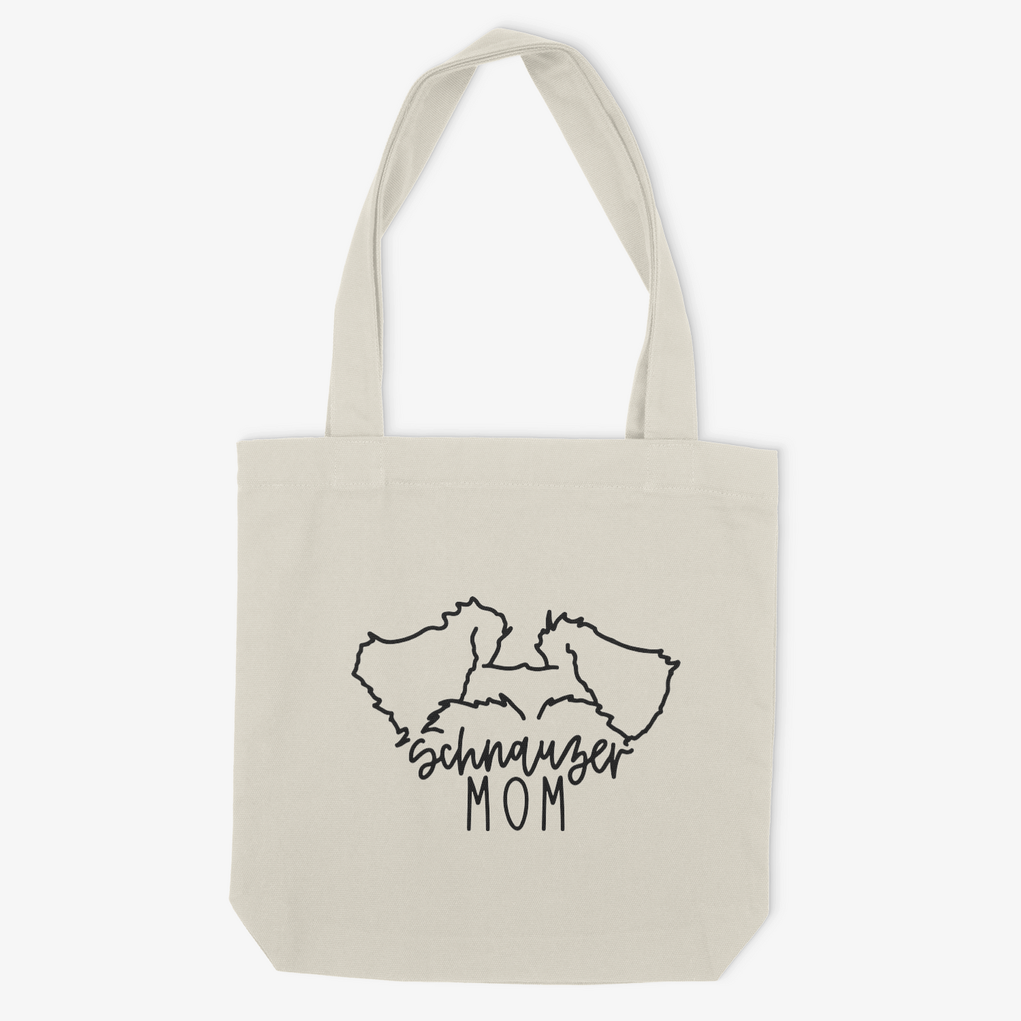 Schnauzer Mom or Custom Name Ears - Tote