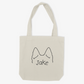 Shepsky Mom or Custom Name Ears - Tote