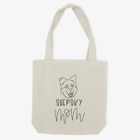 Shepsky Mom or Custom Name - Tote