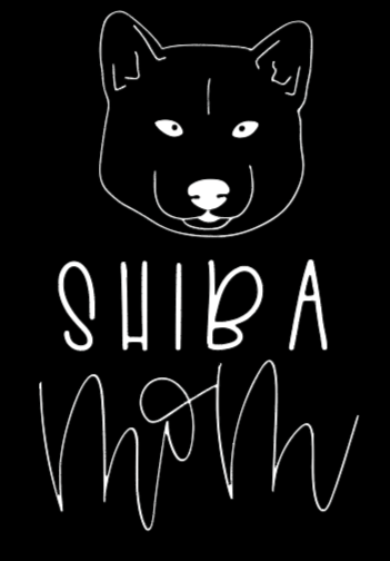 Shiba Mom or Custom Name - Vinyl Decal