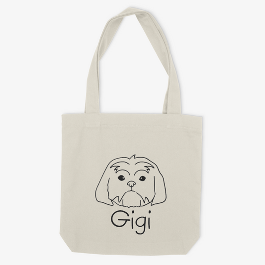 Shih Tzu Mom or Custom Name - Tote