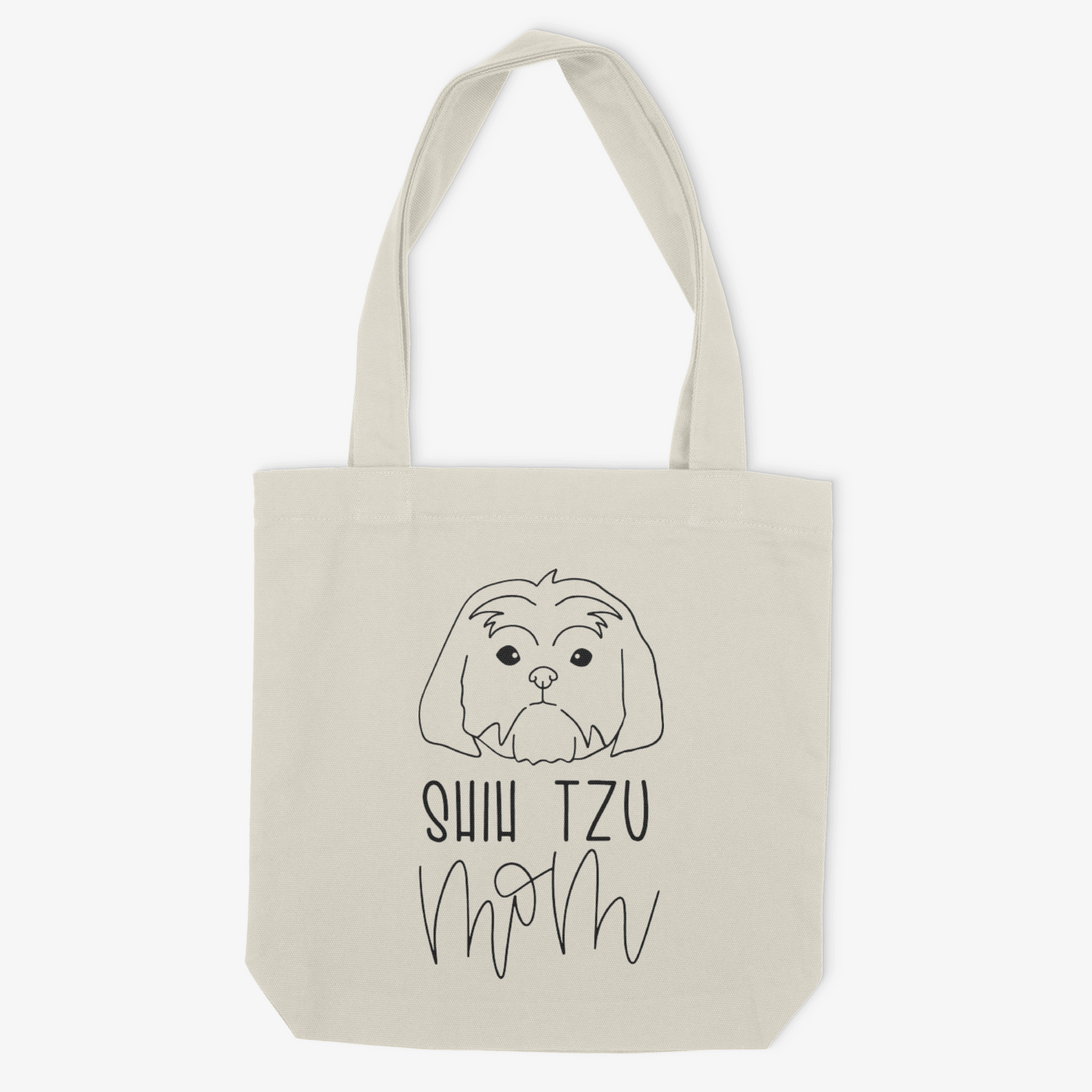 Shih Tzu Mom or Custom Name - Tote