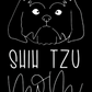Shih Tzu Mom or Custom Name - Vinyl Decal