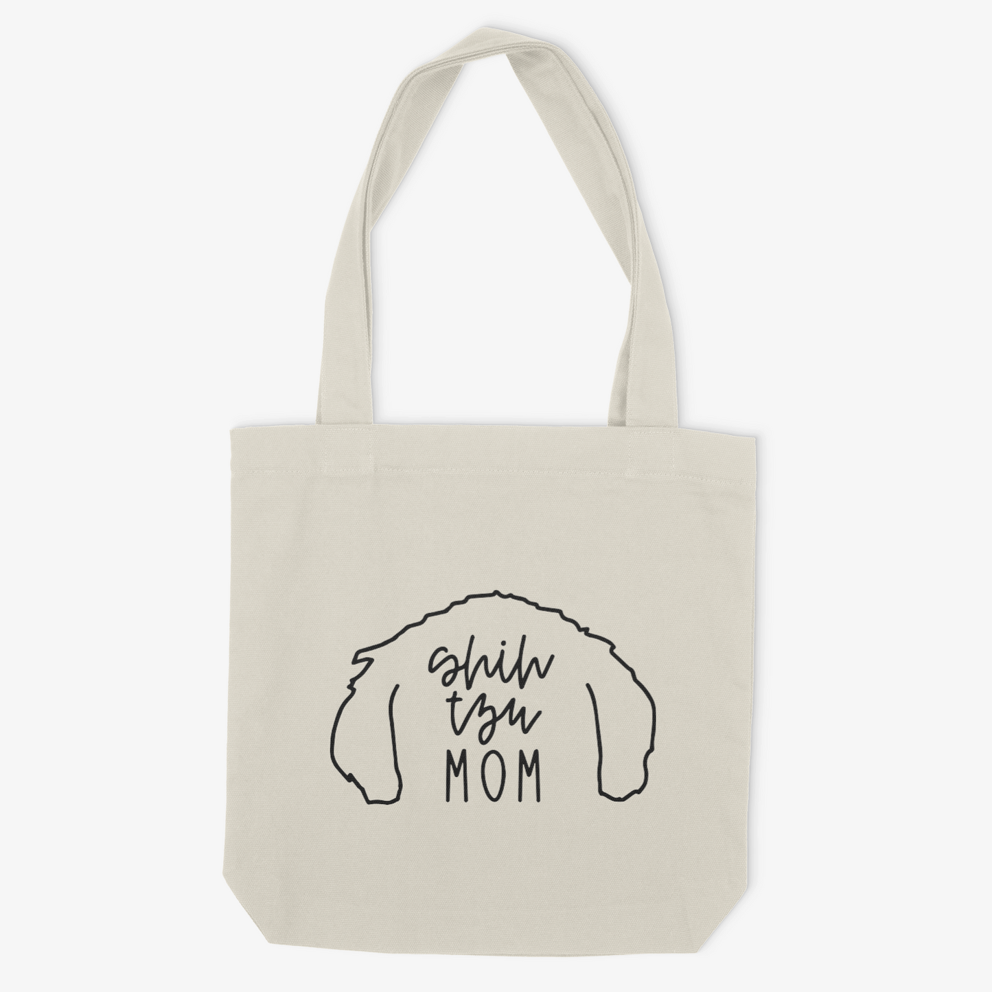 Shih Tzu Mom or Custom Ears - Tote