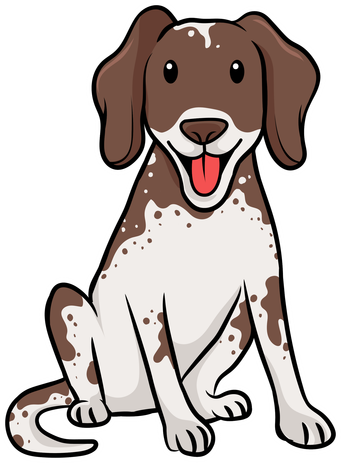 German Shorthaired Pointer - Sticker