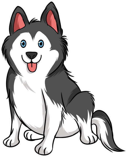 Siberian Husky Sticker