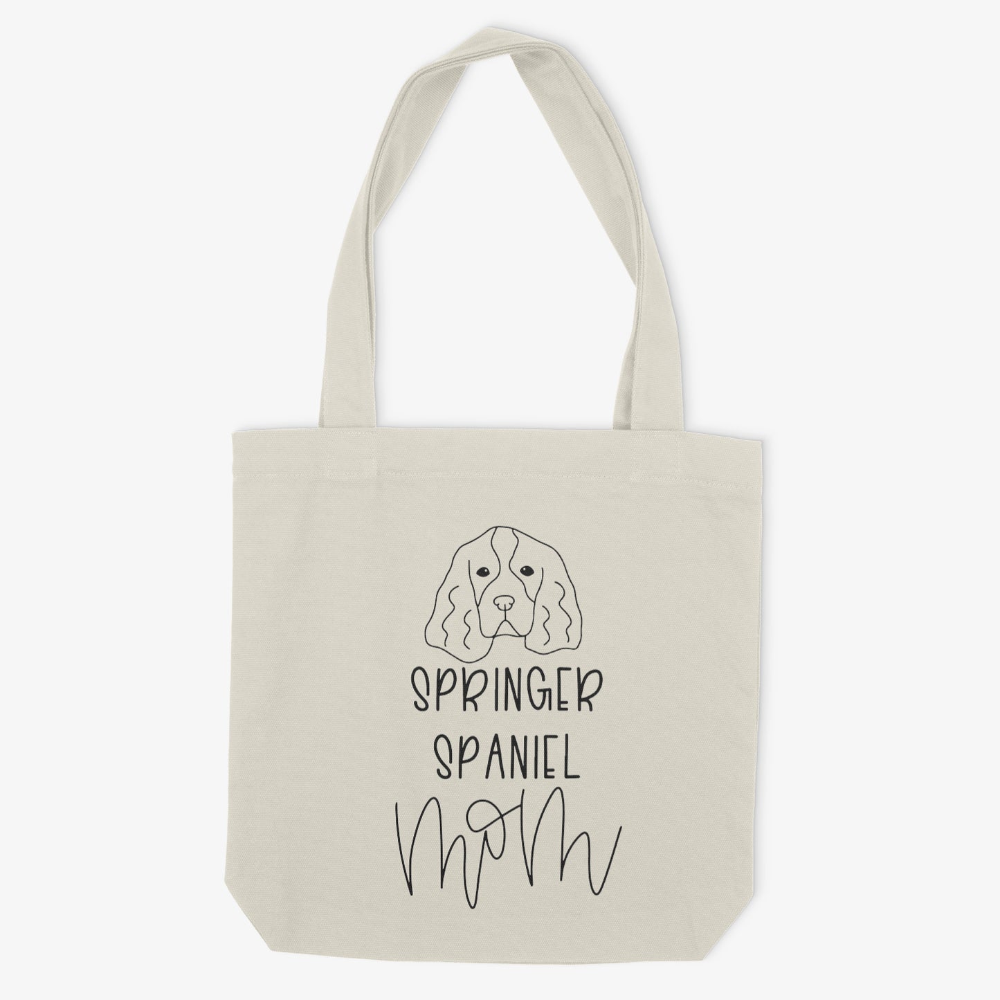 Springer Spaniel Mom or Custom Name - Tote