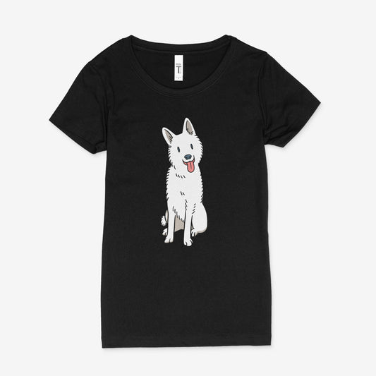 White Swiss Shepherd - Women's Tee/Tank