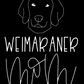 Weimaraner Mom or Custom Name - Vinyl Decal