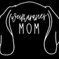Weimaraner Mom Ears Custom Name Ears - Vinyl Decal