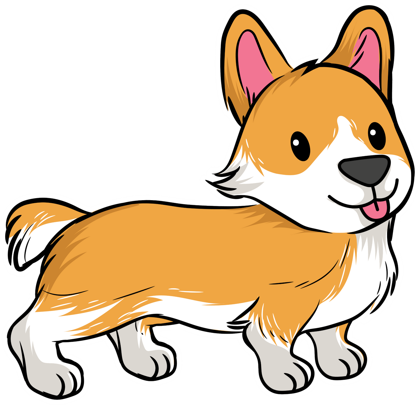 Corgi Sticker