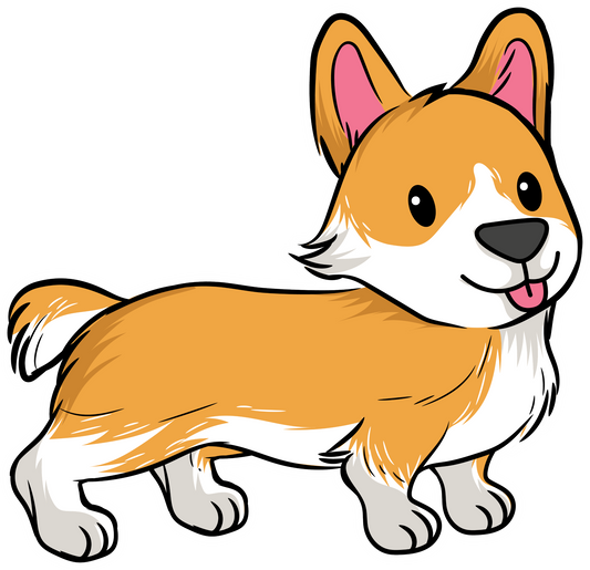 Corgi Sticker