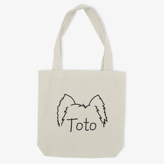 Yorkie Mom or Custom Name Ears - Tote