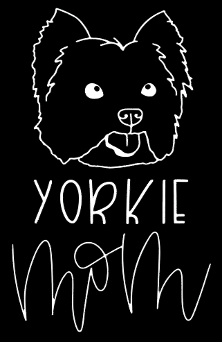 Yorkie Mom or Custom Name - Vinyl Decal